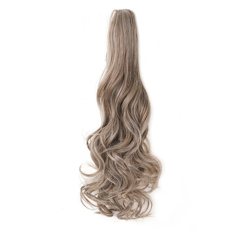 Classic Glam Clip-In Pony Platinum Blonde