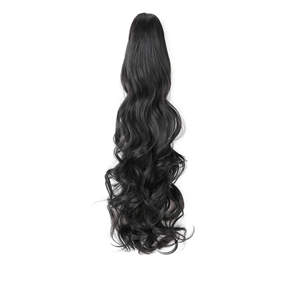 Classic Glam Clip-In Pony Platinum Blonde