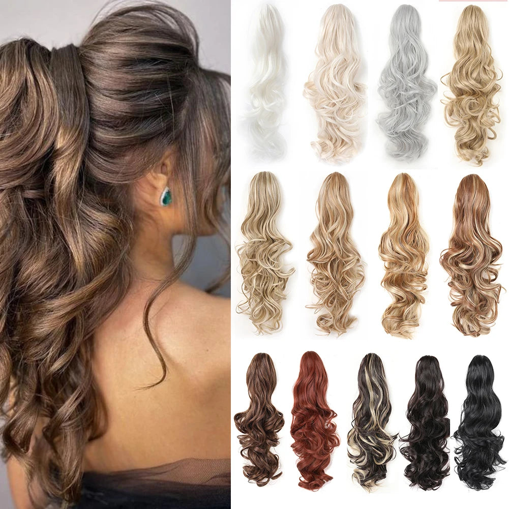 Classic Glam Clip-In Pony Chestnut Brown