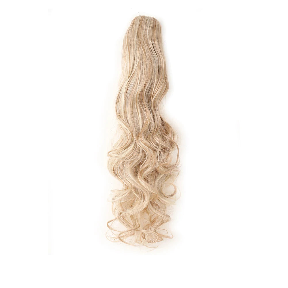 Classic Glam Clip-In Pony Ginger Brown