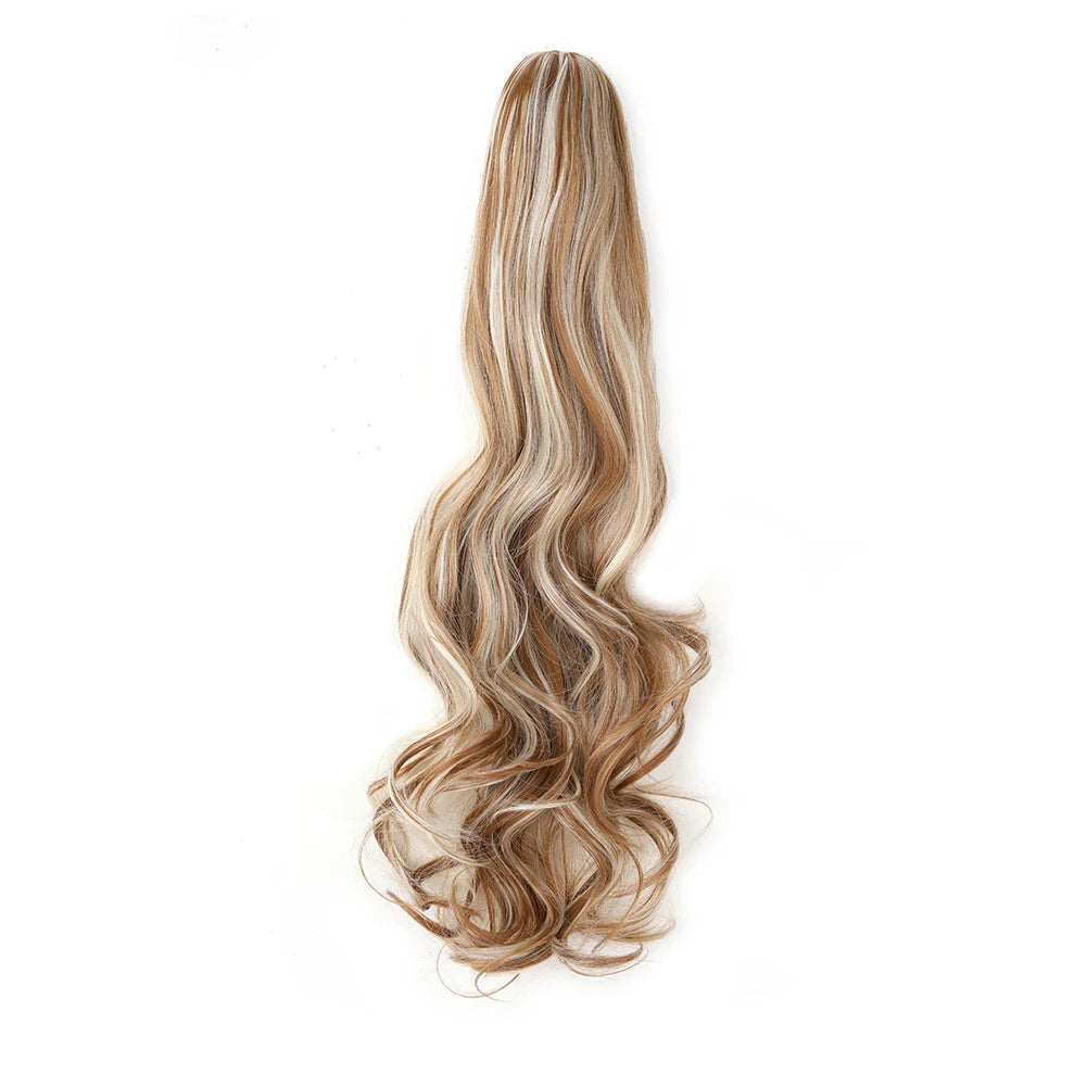 Classic Glam Clip-In Pony Platinum Blonde