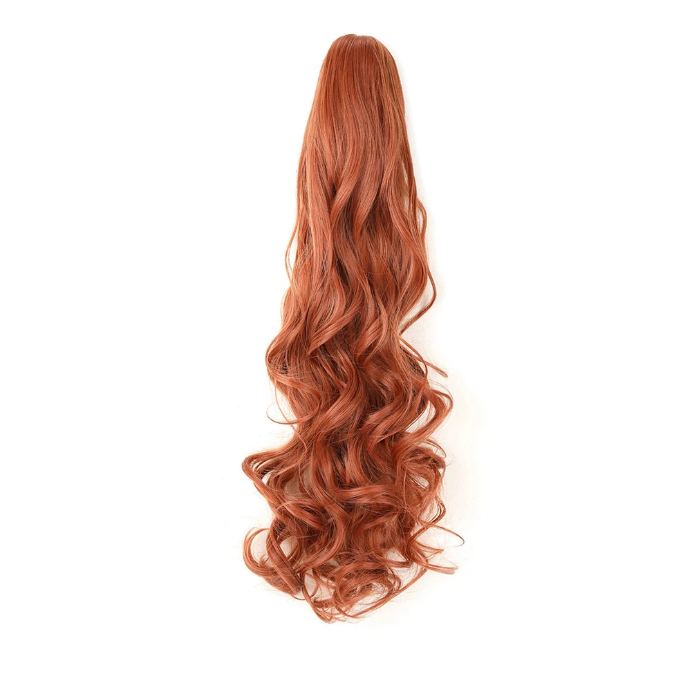Classic Glam Clip-In Pony Espresso